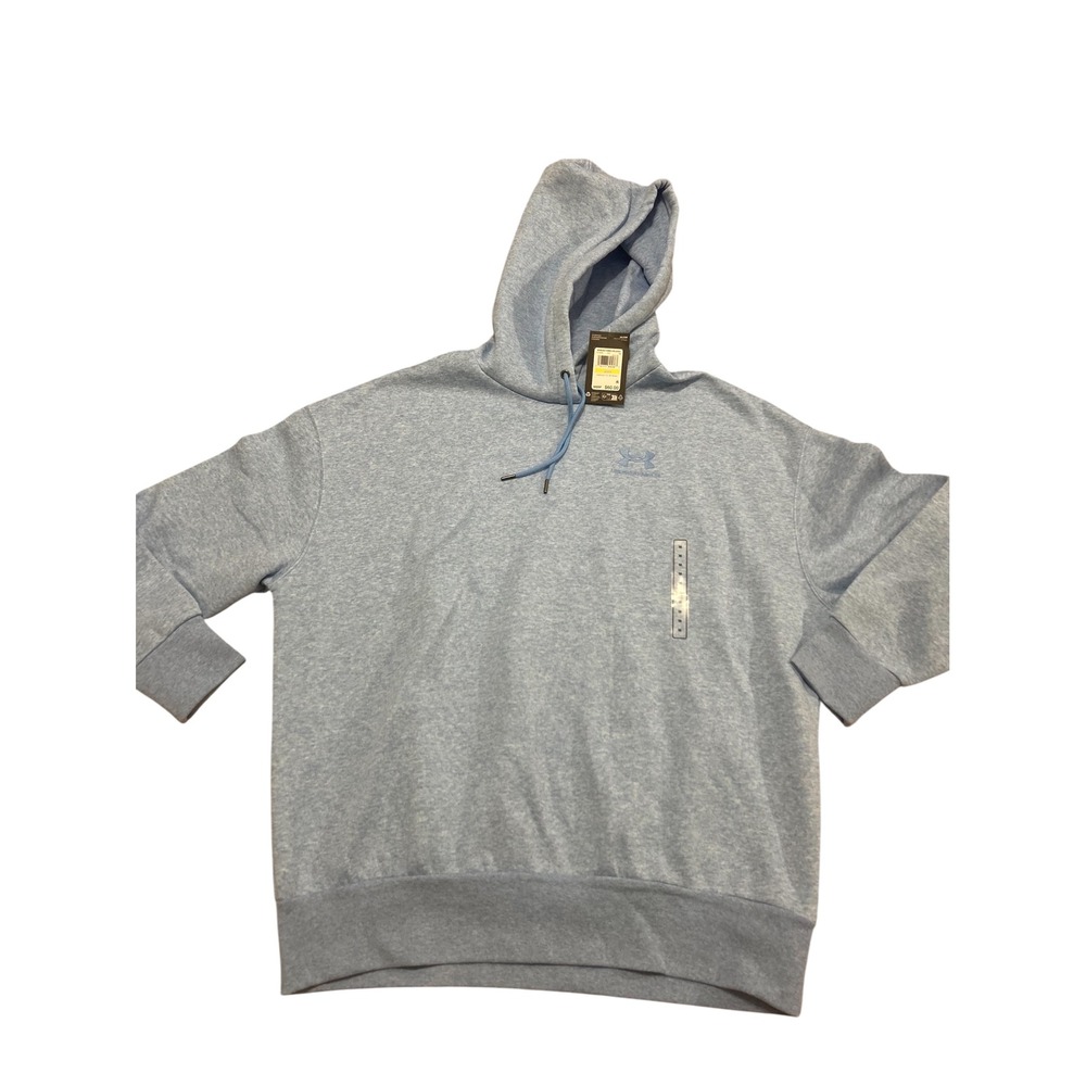Under Armour Fleece Oversized Medium Hoodie pastel blue Sweatshirt Womens‎